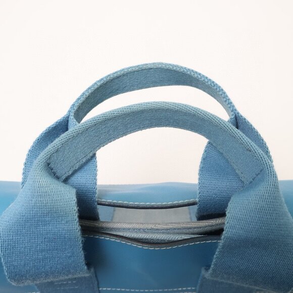 Hermès Vintage Swift Valparaiso Tote PM Blue Jean - Picture 8 of 16